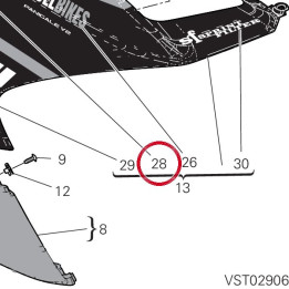 Decalco “à.It” fiancata — réf. 4381K711A | Ducati Store