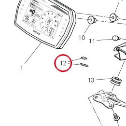 Tampon 86613041A — réf. 86613041A | Ducati Store
