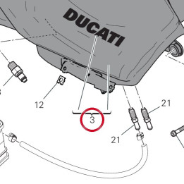 R╘servoir 58612931AL — réf. 58612931AL | Ducati Store
