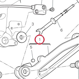 Béquille laterale — réf. 55621431AA | Ducati Store