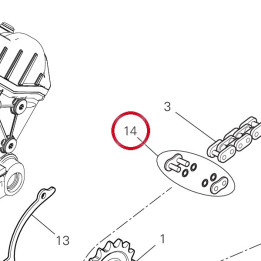 Joint chain 67740301A — réf. 67740301A | Ducati Store