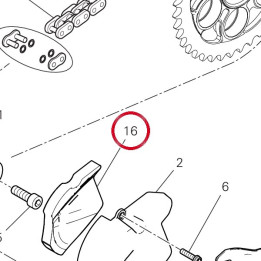 Absorbant sonore 48613281A — réf. 48613281A | Ducati Store