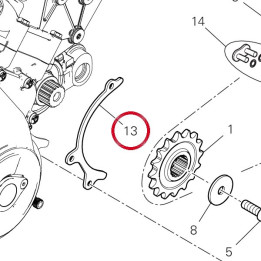 Glissiere 44712181A — réf. 44712181A | Ducati Store