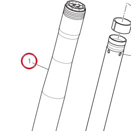 Fourche complète droit — réf. 34421441A | Ducati Store