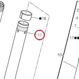 Unité pied de forche + — réf. 34923321A | Ducati Store