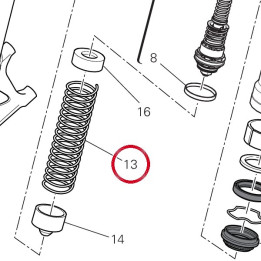 Ressort 34915111A — réf. 34915111A | Ducati Store