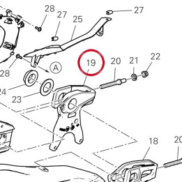 Curseur chaîne droit — réf. 37311102BA | Ducati Store
