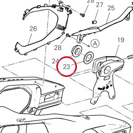 Rosette 85215651AA — réf. 85215651AA | Ducati Store