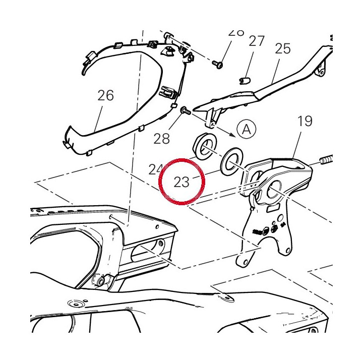 Rosette 85215651AA — réf. 85215651AA | Ducati Store
