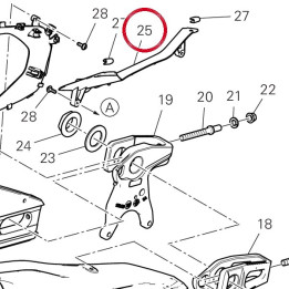 Cache gauche 24717831A — réf. 24717831A | Ducati Store
