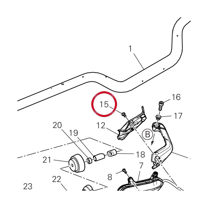Vis 77440511A — réf. 77440511A | Ducati Store
