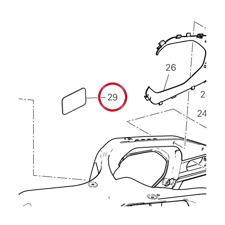 Decalcomanie réglage chaîne — réf. 43315392A | Ducati Store