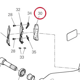 Absorbant sonore 48613311B — réf. 48613311B | Ducati Store