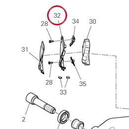 Cache absorbant sonore — réf. 4601S091B | Ducati Store