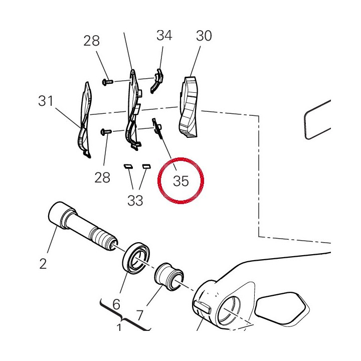 Etau inférieur 8301S141A — réf. 8301S141A | Ducati Store