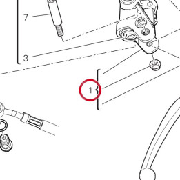Pompe frein avant — réf. 62441531AA | Ducati Store