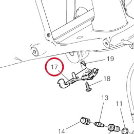 Guide tuyau frein avant — réf. 8301J301A | Ducati Store