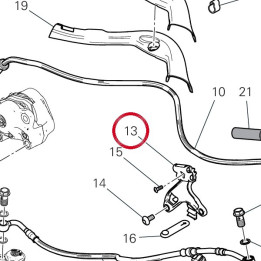 Equerre 8301J311B — réf. 8301J311B | Ducati Store