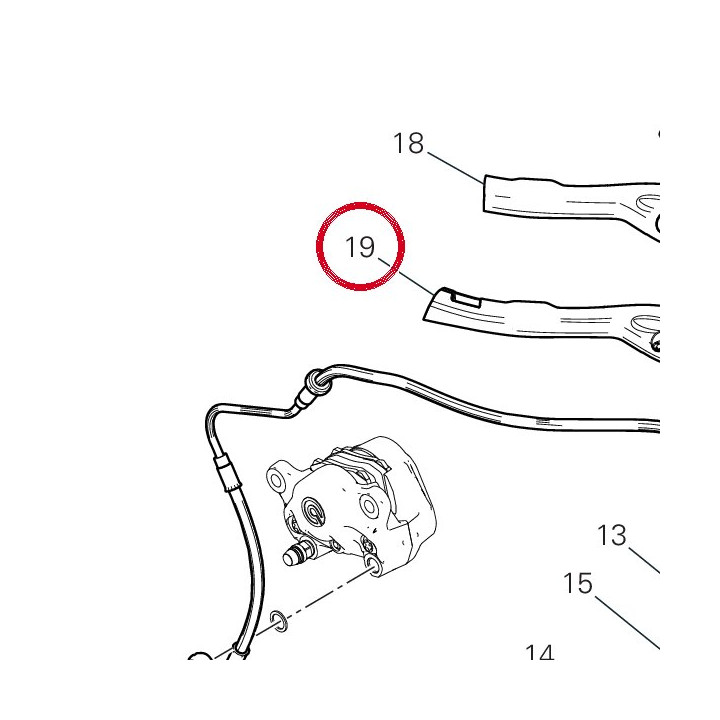 Passe-Tube Abs 75812281C — réf. 75812281C | Ducati Store