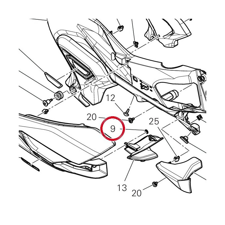 Rondelle blocage 85040561A — réf. 85040561A | Ducati Store