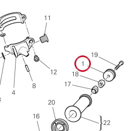 Masse antivibratile guidon — réf. 15310271A | Ducati Store
