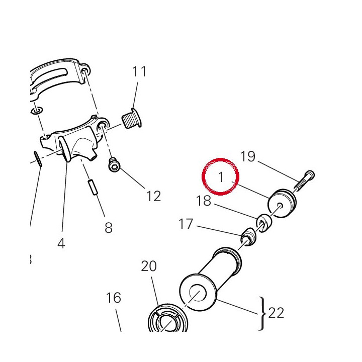 Masse antivibratile guidon — réf. 15310271A | Ducati Store