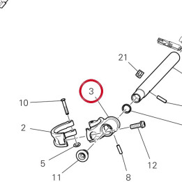 Etau avant gauche — réf. 36012811AA | Ducati Store