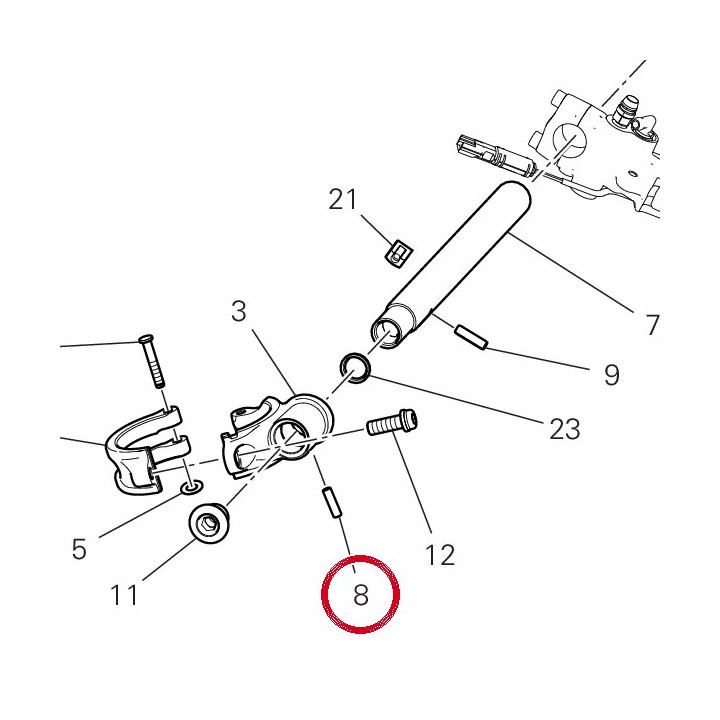 Goupille elastique 86150331A — réf. 86150331A | Ducati Store