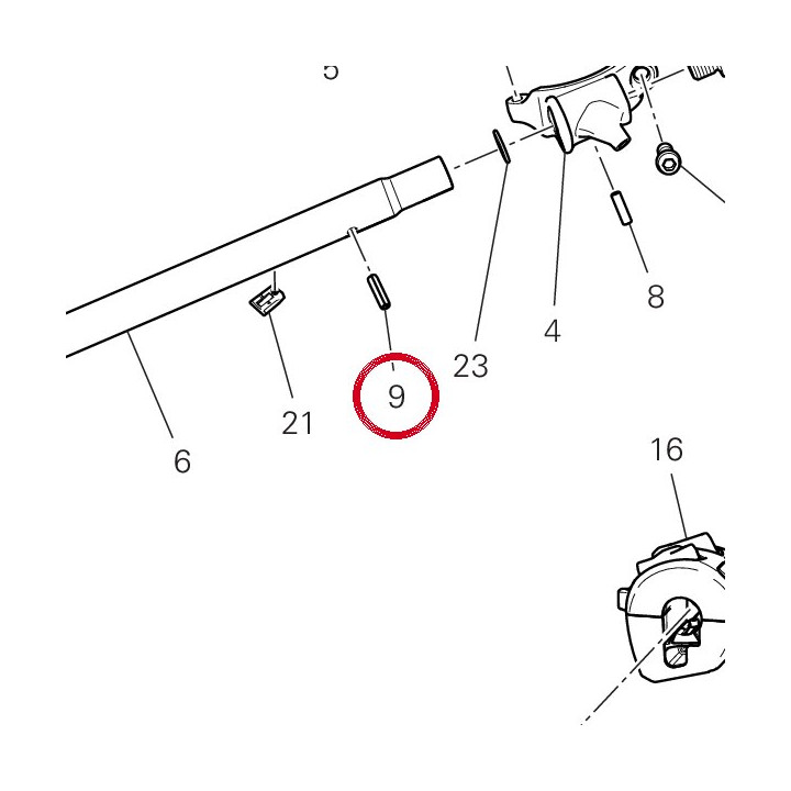 Goupille 86250081A — réf. 86250081A | Ducati Store