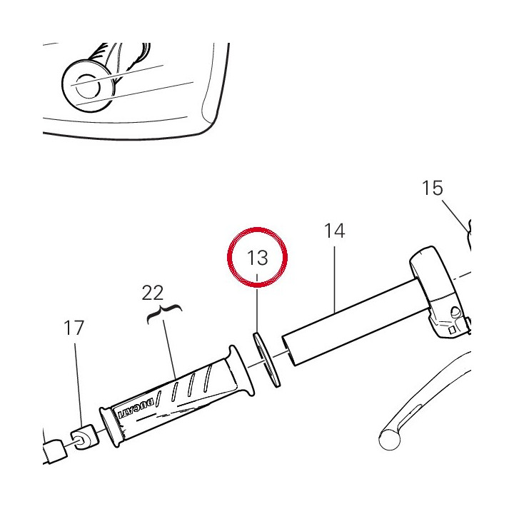 Rosette 85215391A — réf. 85215391A | Ducati Store