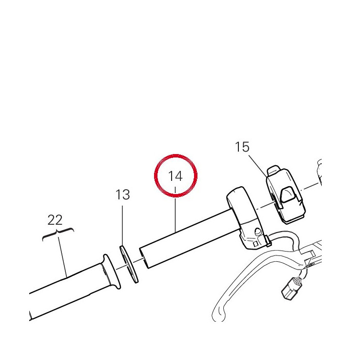 Contrôle gaz 66040171A — réf. 66040171A | Ducati Store