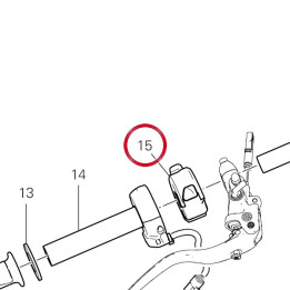 Commutateur droit 65010531A — réf. 65010531A | Ducati Store