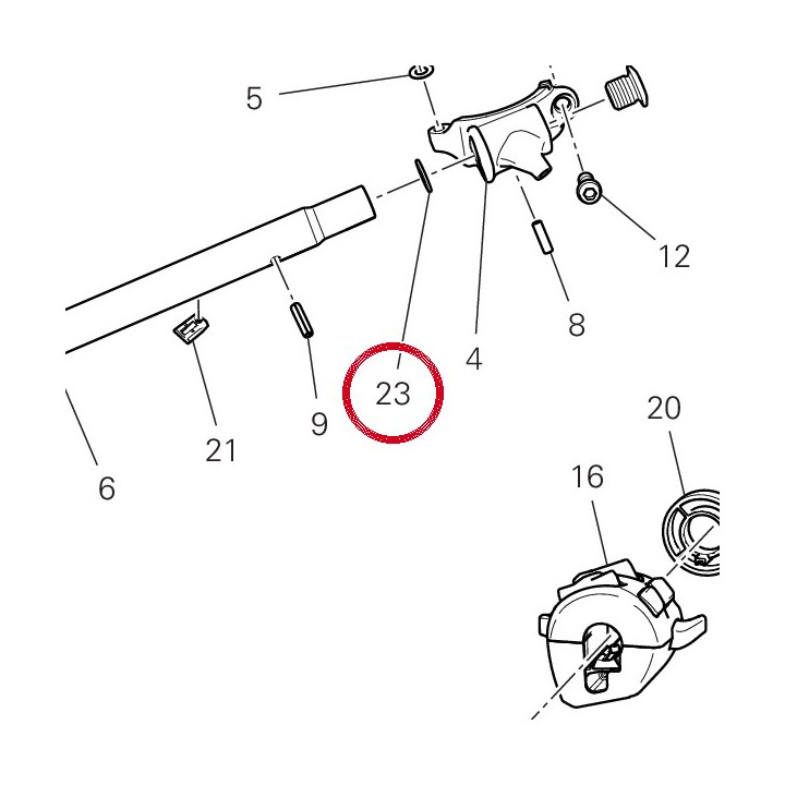 Rosette speciale 85612071AA — réf. 85612071AA | Ducati Store