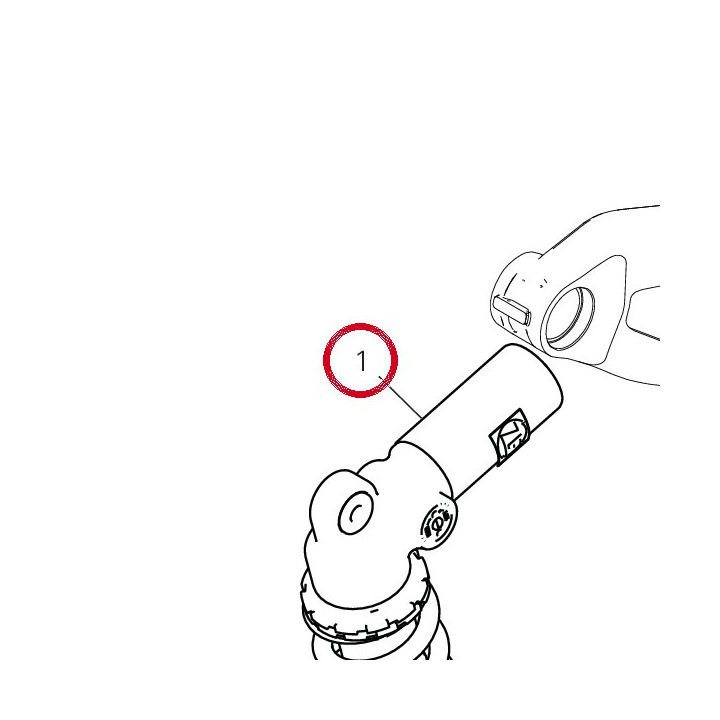 Amortisseur arrière Sachs — réf. 36522282A | Ducati Store
