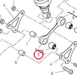 Tirant 37222452AA — réf. 37222452AA | Ducati Store