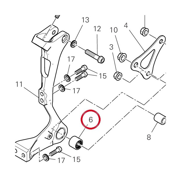 Roulement 70250991A — réf. 70250991A | Ducati Store