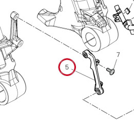 Bride droite 8301J341A — réf. 8301J341A | Ducati Store