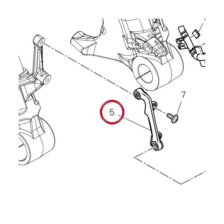 Bride droite 8301J341A — réf. 8301J341A | Ducati Store