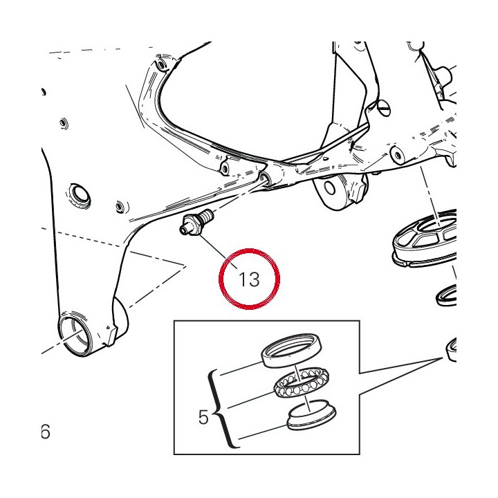 Vis special 7791D491AA — réf. 7791D491AA | Ducati Store