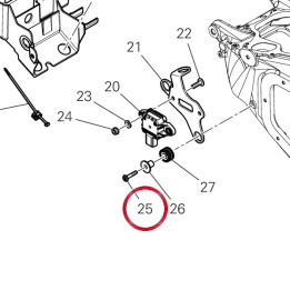 Vis tbei 5X25 77244233B — réf. 77244233B | Ducati Store