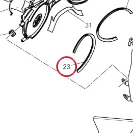 Joint droit 79110941A — réf. 79110941A | Ducati Store