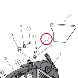 Rosette 85213751AA — réf. 85213751AA | Ducati Store