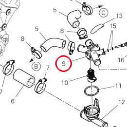 Gicleur ensemble supérieur — réf. 61610221A | Ducati Store