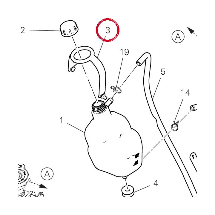 Elastique vase expansion — réf. 75910471A | Ducati Store