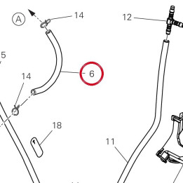 Tuyau 93410302A — réf. 93410302A | Ducati Store