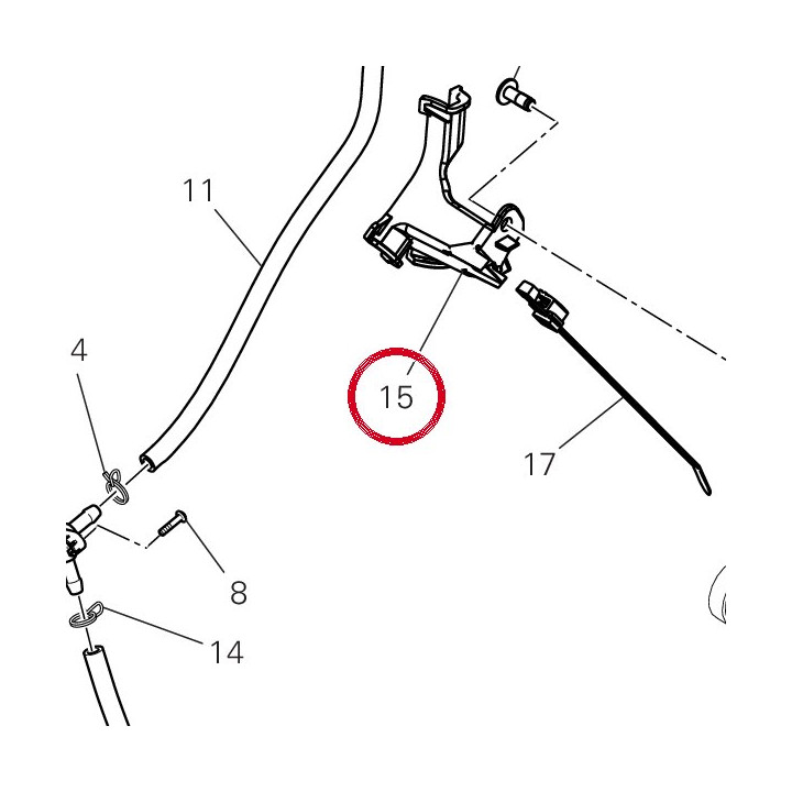 Equerre 8301J361A — réf. 8301J361A | Ducati Store