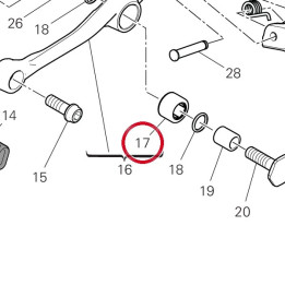 Douille à aiguilles — réf. 70150031A | Ducati Store