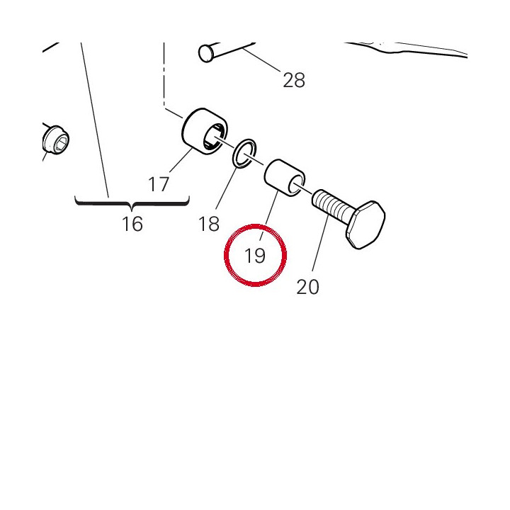 Douille 7111E001AA — réf. 7111E001AA | Ducati Store