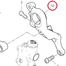 Support droit bras — réf. 8291R321AA | Ducati Store