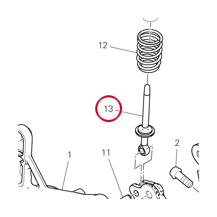 Pivot 11712153AA — réf. 11712153AA | Ducati Store